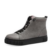 MARCO TOZZI Women's Laced Trainers 2-25291-43 Ankle Boot, Dk Grey Comb, 4 UK