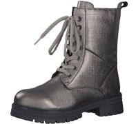 MARCO TOZZI Women's Laced Bootie 2-25286-43 Half Length Boots, Grey (pewter), 8 UK