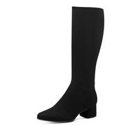 Marco Tozzi Kowa Long Black Womens knee-high boots 25512-43-001 in a Plain Textile in Size 37