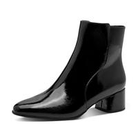 MARCO TOZZI Women's Mode-Stiefel 2-25302-45 Fashion Boot, Black (Black Patent), 9 UK