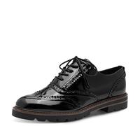 MARCO TOZZI Women's Oxford 2-23700-41, Black (Black Patent), 6.5 UK