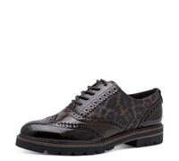 MARCO TOZZI Women's Oxford 2-23700-41, Mocca Leo, 6.5 UK