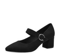 MARCO TOZZI Women's Pump with Strap 2-24422-43, Black, 6 UK