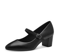 MARCO TOZZI Women's Pump with Strap 2-22452-43, Black, 4 UK