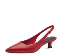 MARCO TOZZI Women's Pumps Soft Feel Me Footbed Soft Lining Vegan Synthetic, red (RED), 5.5 UK