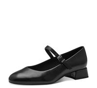 MARCO TOZZI Women's Pumps with Straps, Small Heel, Elegant, Black, 5 UK