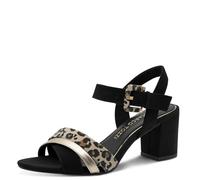MARCO TOZZI Women's Sandale 2-28323-42, Black, 6.5 UK