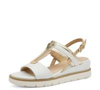 MARCO TOZZI Women's Sandale 2-28711-44, White, 6 UK