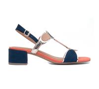 Marco Tozzi Womens Sandals Blue Adults Ladies Heeled Navy Buckle Strappy SIZE