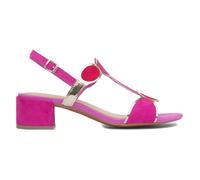 Marco Tozzi Womens Sandals Pink Adults Ladies Heeled Buckle Strappy SIZE
