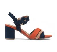 Marco Tozzi Womens Shoes Blue Adults Ladies Heels Navy Orange Sandals Vegan SIZE