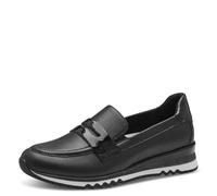 MARCO TOZZI Women's Slip On Trainers 2-24719-43 Sneaker, Black (Black Comb), 6.5 UK