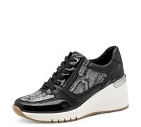 MARCO TOZZI Women's Sneaker 2-23765-45, Black (Black Comb), 4 UK