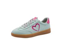 MARCO TOZZI Women's Sneaker Soft Feel Me Removable Footbed Soft Lining Stylish, Turquoise (Turquoise), 6 UK