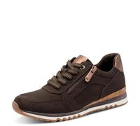 Marco Tozzi Women's Trainers Soft Feel Me Interchangeable Footbed Soft Inner Lining Vegan Modern, Mocca Comb, 8.5 UK