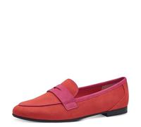 MARCO TOZZI Women's Vegan Block Heel Slippers, Fire Comb, 6 UK