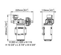 Marco Up14/e Self-priming Electric Pump 12-24v