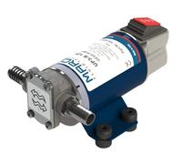 MARCO UP3-R 12V Reversible Gear Pump Bronze for Diesel 15L/min with Integrated Switch, Blue