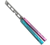 MARCOLO Comet Effective Bushing System 6061 Aluminium Integral Channel Handle with Ruler and Replaceable Bushing, Out of Box, Best Gift for Men Boyfriend Dad Boy Child (Blue & Pink)