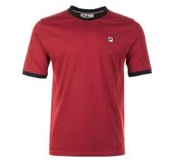 Marconi Essential Ringer Tee Sun Dried Tomato / Black, Medium