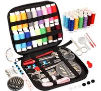 Marcoon Travel Sewing Kit, Needle and Thread Kit with Sewing Supplies and Accessories for Adults,Kids,Traveller, Beginner, Home，Emergency Including Scissors, Measure Tape,Needle Threader and More