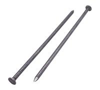 Marcopol (Pack of 8 pcs) Carbon Steel 6.0 x 200 mm Construction Nails, Flat Round Head, Multi-Purpose Common Wire Nails, Woodwork (8, 6.0 x 200 mm)