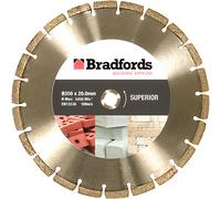 Marcrist Bradfords Superior Segmented Diamond Blade 350mm x 20mm