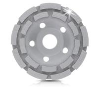 Marcrist Diamond Grinding Wheel 115mm x 22.23mm - 16 Segment Concrete Grinding Disc - Professional 115mm Grinding Discs for Angle & Concrete Grinders - Dry Use only (261PH)