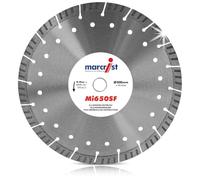 Marcrist MI650SF Diamond Cutting Disc 300mm x 20mm - Turbo Segmented Multi Material Cutting Disc for Concrete, Brick & Masonry - Professional cut -off saw Disc - Wet & Dry (12000)