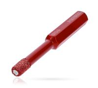 Marcrist PG750X 6mm Tile Drill Bit HEX - Vacuum Brazed Diamond Drill Bit for Porcelain Tile - Dry Use for Cordless Drills - Professional Diamond Drill Bits for Porcelain Tiles (78470)