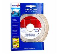 Marcrist TG750 Tile Grout Remover Blade 115mm - Grout Removing Tile Blade