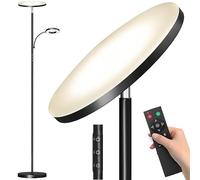 marctronic Floor Lamp, Upgraded 42W 4000LM Super Bright LED Floor Lamp for Living Room Bedroom, Dimmable Standing Reading Floor Lamps with Remote & Touch Control