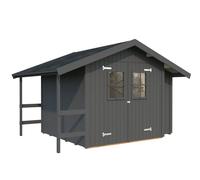 Marcus (2.3x2.4m | 6.5m2) Garden Shed With Log Store