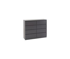 Marcus 8 Drawer Chest - Grey