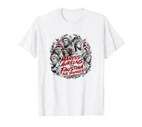 Marcus Aurelius and Faustina The Younger Stoicism Value Graphic T-Shirt, Men, White, M