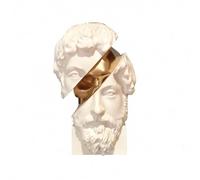 Marcus Aurelius Bust Statue,Detachable Skull,Roman Emperor Aurelius Sculpture 28 Cm, for Home Decor and Philosophy Book Collections | Inspirational for Stoicism and Meditations