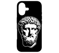Marcus Aurelius Philosopher Statue Blackwork Case for iPhone 17
