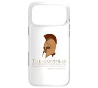 Marcus Aurelius Quote On Happness - Ancient Roman Philosophy Case for iPhone 17 Pro Max