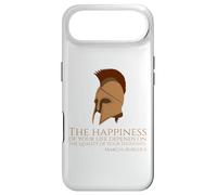 Marcus Aurelius Quote On Happness - Ancient Roman Philosophy Case for iPhone Air