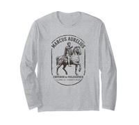 Marcus Aurelius Roman Emperor and Philosopher Long Sleeve T-Shirt