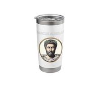 Marcus Aurelius Roman Emperor Stoic Philosopher Stainless Steel Insulated Tumbler