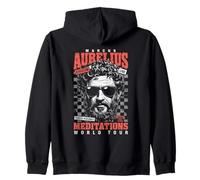 Marcus Aurelius Stoic Philosoper Quote Motivational Stoicism Zip Hoodie