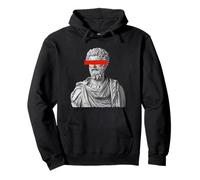 Marcus Aurelius Stoic Philosopher Pullover Hoodie