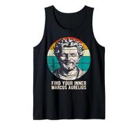 Marcus Aurelius Stoic Philosopher Tank Top