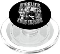 Marcus Aurelius Stoic Philosophy Emperor Vintage Bootleg PopSockets PopGrip for MagSafe