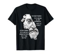 Marcus Aurelius Stoic Philosophy Novel Philosopher Quote T-Shirt