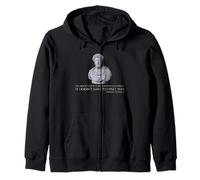 Marcus Aurelius - Stoic Philosophy Quote - Motivational Rome Zip Hoodie