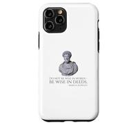 Marcus Aurelius - Stoic Philosophy Quote On Being Wise Case for iPhone 11 Pro