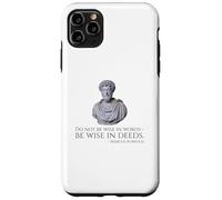 Marcus Aurelius - Stoic Philosophy Quote On Being Wise Case for iPhone 11 Pro Max