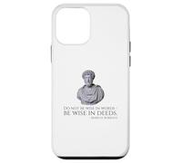 Marcus Aurelius - Stoic Philosophy Quote On Being Wise Case for iPhone 12 mini